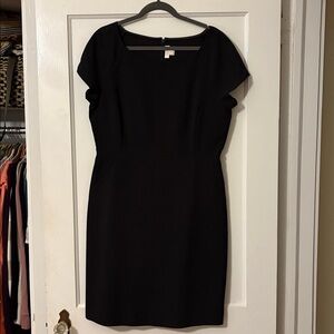 J. Crew Classic Black Dress